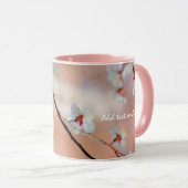 Superieure Japanse Abrikozenbloemen Mok (Voorkant rechts)