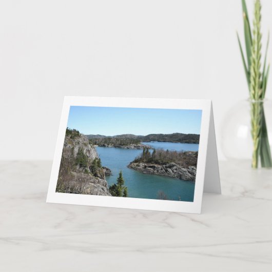 superieure kustlijn kaart (Voorkant)