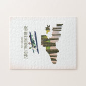 Superieure nationale  kaart voor bossen in Minneso Legpuzzel (Horizontaal)