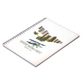 Superieure nationale  kaart voor bossen in Minneso Notitieboek (Linkerzijde)