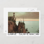 Superieure reisstijl bij Vintage Briefkaart (Voorkant / Achterkant)