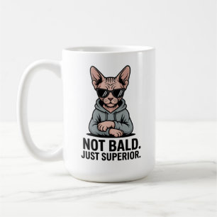 Superieure Sphynx Kat Sarcastische Attitude Kunst Koffiemok