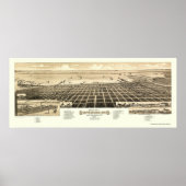 Superieure WI Panorama - 1883 Poster (Voorkant)