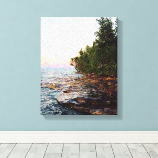 Superieurschilderwerk Canvas Afdruk (Insitu (Houten vloer))