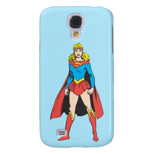 Superigirl Stands Case-Mate Samsung Galaxy Hoesje (Achterkant)