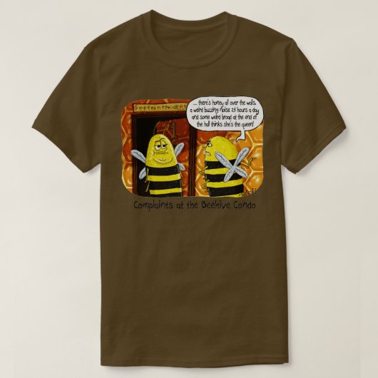 Superintendent bijenkorf t-shirt (Design voorkant)