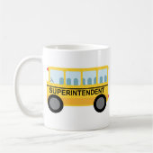 Superintendent Gift (schoolbus) Koffiemok (Links)