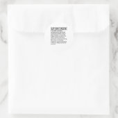 Superintendent Ronde Sticker (Tas)