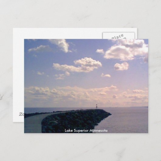 Superior Minnesota Briefkaart (Voorkant / Achterkant)