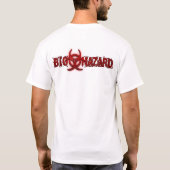 Superior Red Biohazard T-shirt (Achterkant)