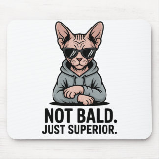 Superior Sphynx Cat Sarcastic Attitude Art Muismat