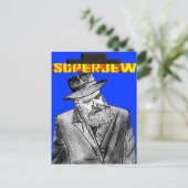 SuperJew Briefkaart (Staand voorkant)