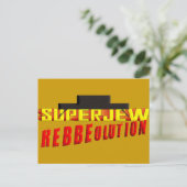 SuperJew Briefkaart (Staand voorkant)