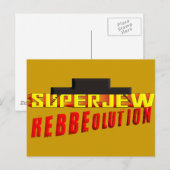 SuperJew Briefkaart (Voorkant / Achterkant)