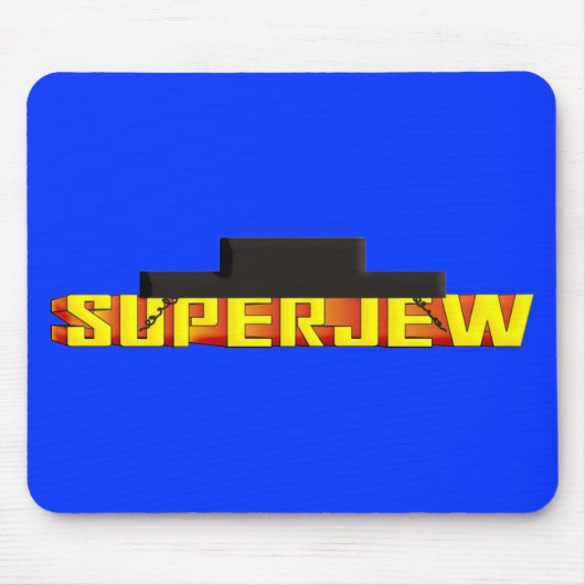 SuperJew Muismat (Voorkant)