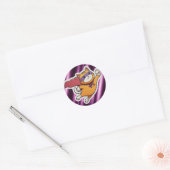 superkat ronde sticker (Envelop)