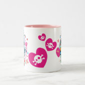 superkawaii tweekleurige koffiemok (Center)