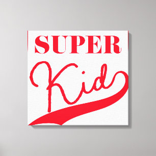 SuperKind Canvas Afdruk