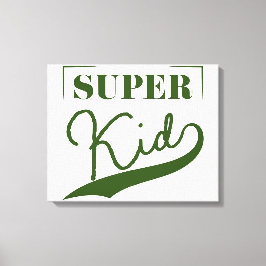 SuperKind Canvas Afdruk (Voorkant)