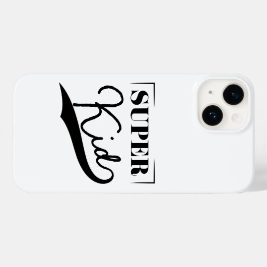 SuperKind Case-Mate iPhone Case (Achterkant (horizontaal))