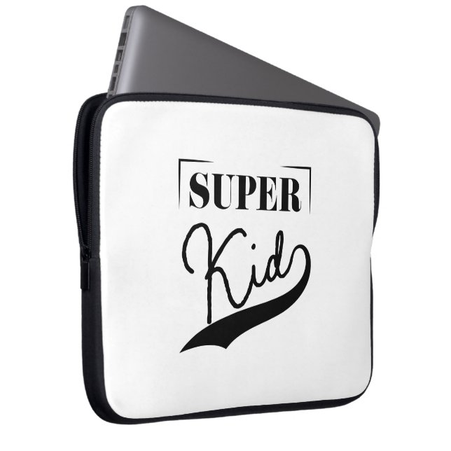 SuperKind Laptop Sleeve (Voorkant Rechts)