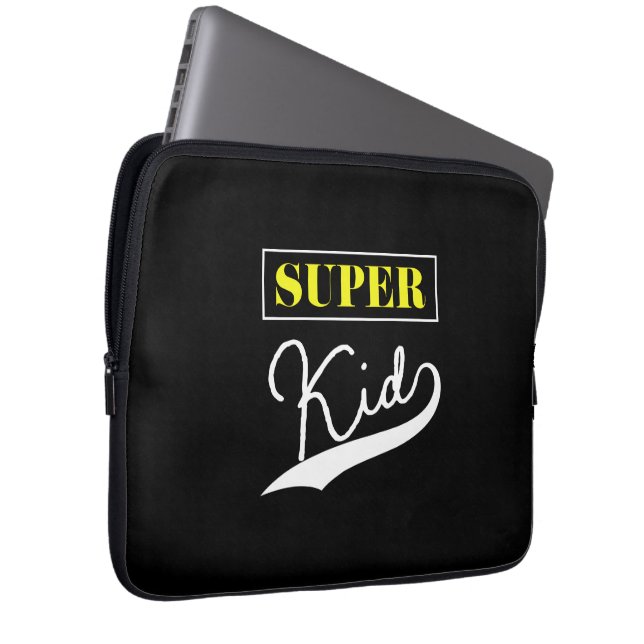 SuperKind Laptop Sleeve (Voorkant Rechts)