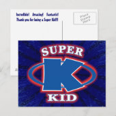 SuperKinderen Briefkaart (Voorkant / Achterkant)