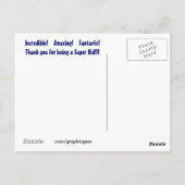 SuperKinderen Briefkaart (Achterkant)