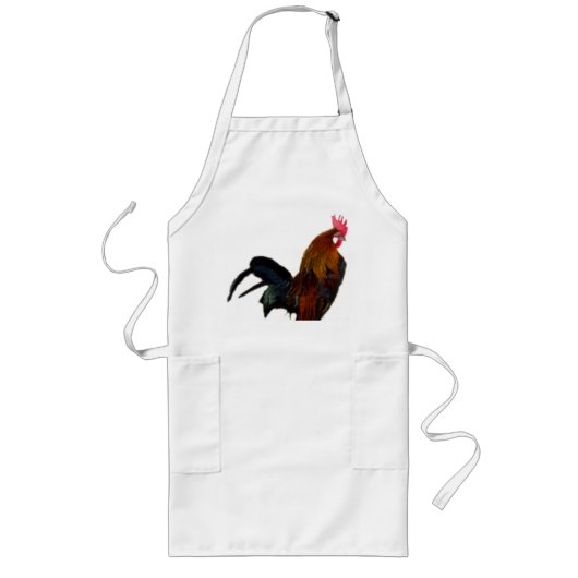 Superkip Apron Lang Schort (Voorkant)
