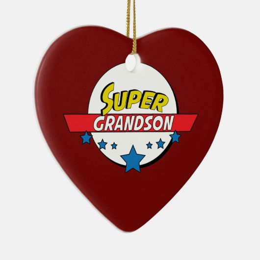 Superkleinzoon, #kleinson keramisch ornament (Rechts)