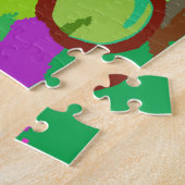 Superkleurcirkels 1 legpuzzel (Zijkant)