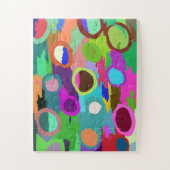 Superkleurcirkels 1 legpuzzel (Verticaal)