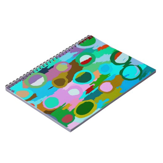 Superkleurcirkels 3 notitieboek (Linkerzijde)