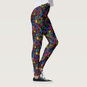 Superkleurige ABC's en 123s Leggings (Rechts)