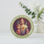 Superkracht Superpapa | Vaderdag Kaart (Staand voorkant)