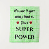 Superkracht Wandkleed (Voorkant)