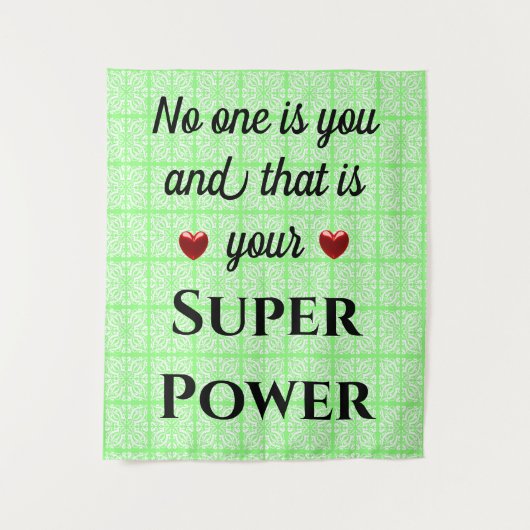 Superkracht Wandkleed (Voorkant)