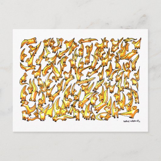 SuperlambanaanBriefkaarten Briefkaart (Voorkant)