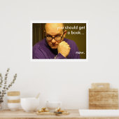 superlegante bibliothecaris poster (Keuken)