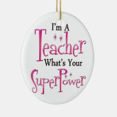 Superleraar Keramisch Ornament (Rechts)