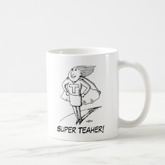 Superleraar, Super Teaher, Superleraar Moto... Koffiemok