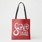 Superleraar Tote Bag (Voorkant)