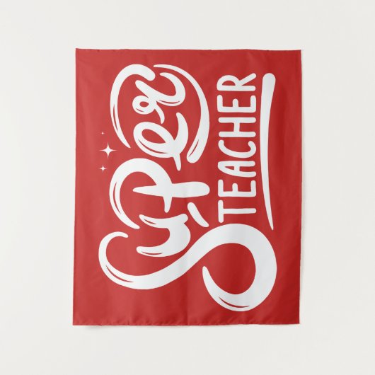 Superleraar Wandkleed (Voorkant)