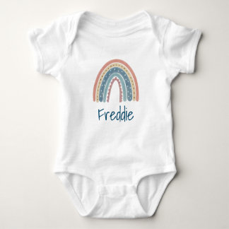 Superleuke Boho regenboog Baby Bodysuit