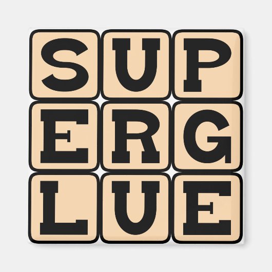 Superlijm, Wonderlijm Magneet (Voorkant)