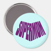 SuperMa: Mijn moeder is mijn superheld Magneet (Voorkant / Achterkant)