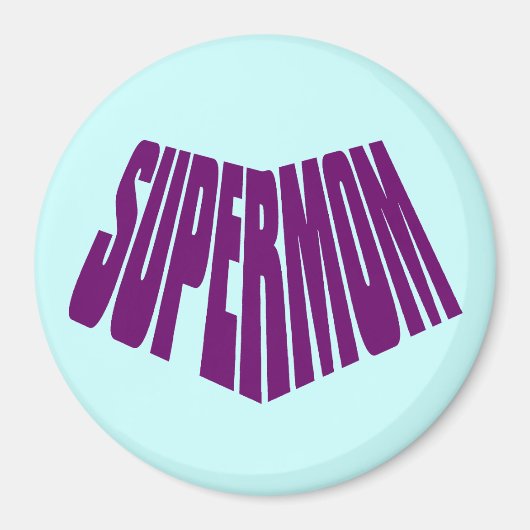 SuperMa: Mijn moeder is mijn superheld Magneet (Voorkant)