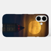 Supermaan boven Washington Monument Case-Mate iPhone Case (Achterkant (horizontaal))