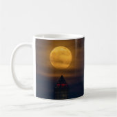 Supermaan boven Washington Monument Koffiemok (Links)
