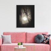 Supermaan Canvas Afdruk (Insitu (Woonkamer))